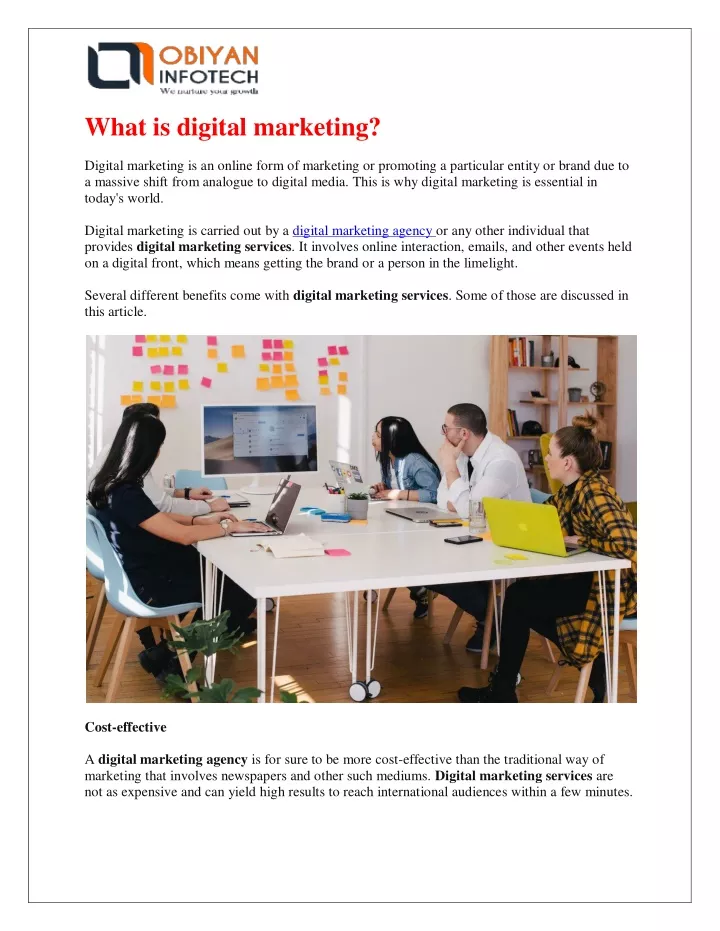 what is digital marketing digital marketing