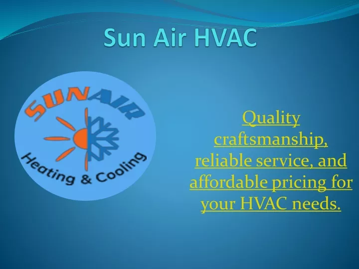 sun air hvac