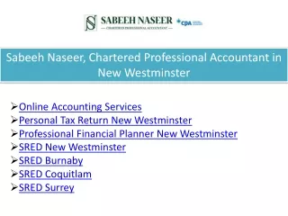 Professional Financial Planner New Westminster