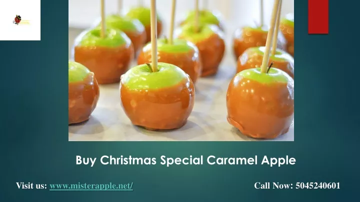 buy christmas special caramel apple