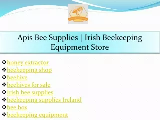 apis bee supplies irish beekeeping equipment store