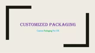 customized packaging