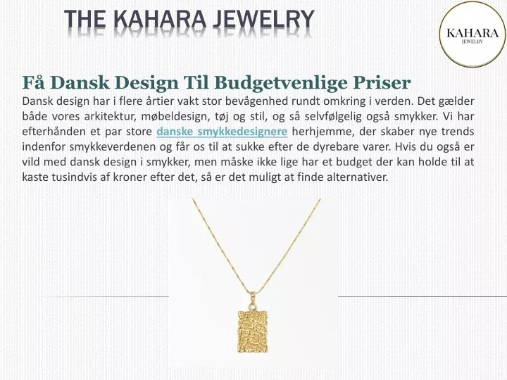 the kahara jewelry
