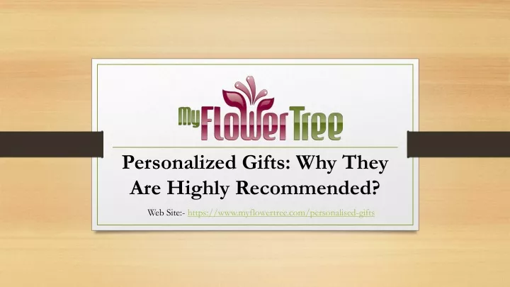 personalized gifts why they are highly recommended