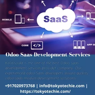 Odoo Saas Development Services