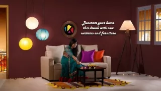 Decorate your home this diwali with new curtains and furniture