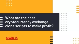 Cryptocurrency-exchange-clone-script