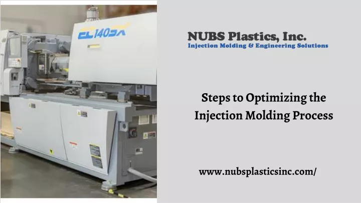 steps to optimizing the injection molding process