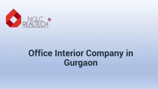 Office Interior Company in Gurgaon - NGLC