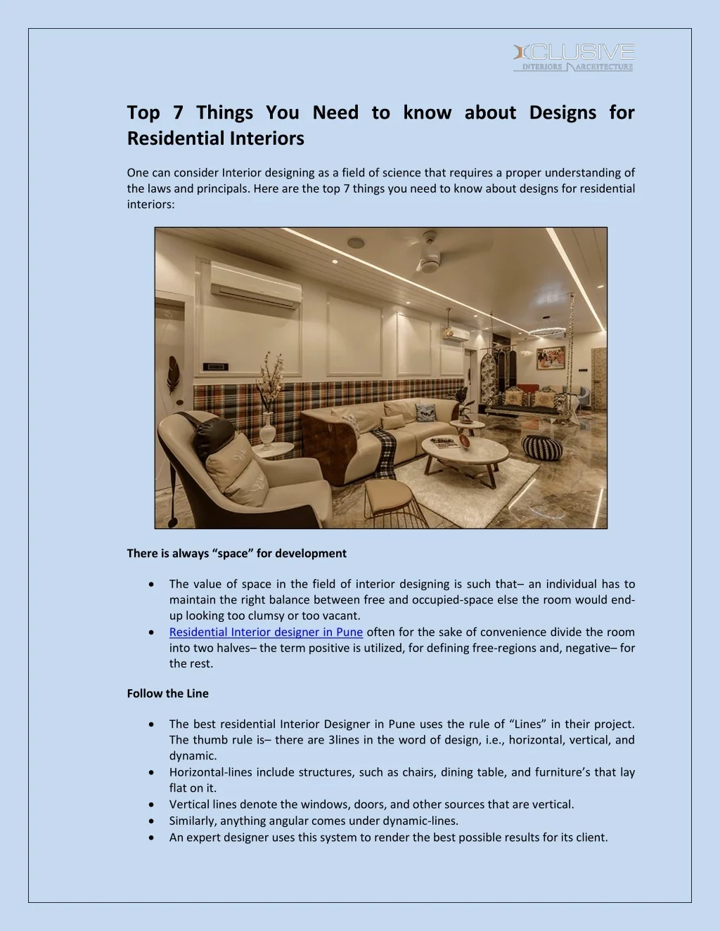 PPT - Top 7 Things You Need to know about Designs for Residential ...