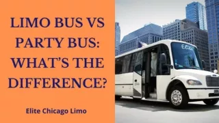 Limo Bus Vs Party Bus What’s the Difference