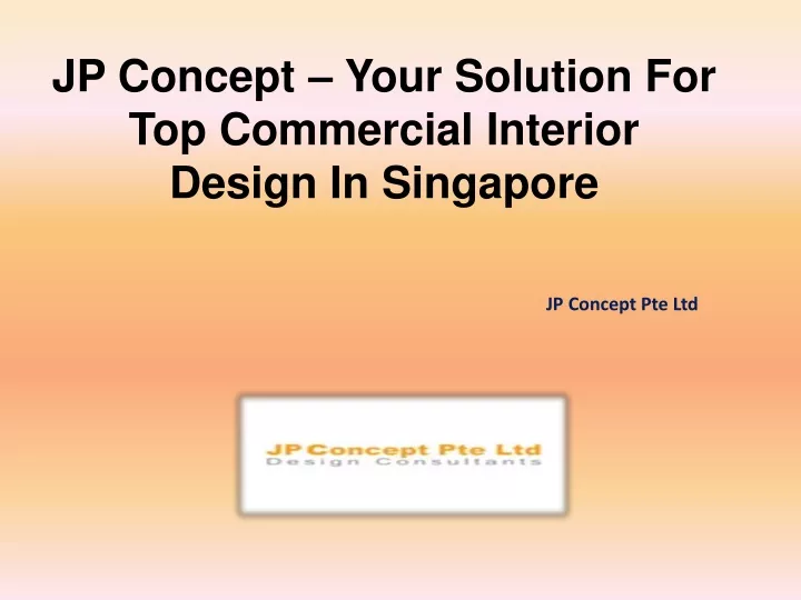 jp concept your solution for top commercial interior design in singapore