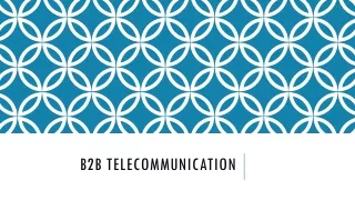 B2B Telecommunication