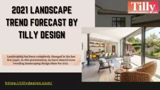 Trending Landscaping Design Ideas in 2021 - Tilly Design