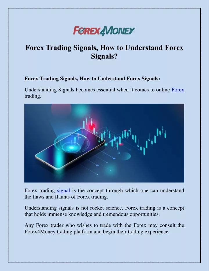 forex trading signals how to understand forex