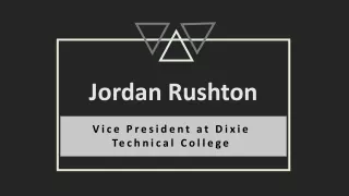 Jordan Rushton - Dixie Technical College - A Results-driven Competitor