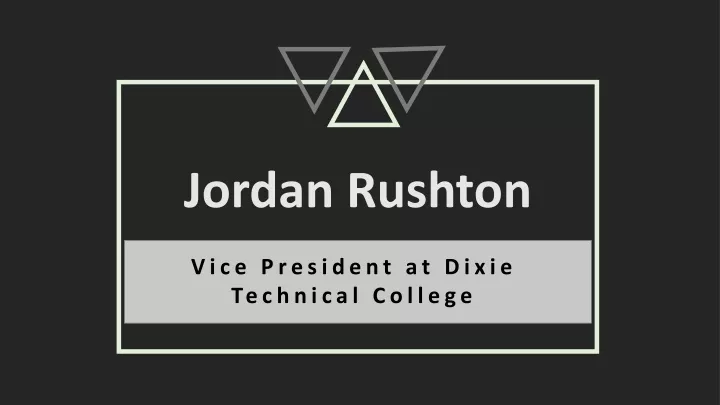 jordan rushton