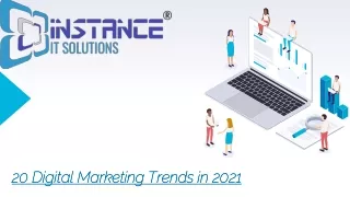 20 digital marketing trends in 2021