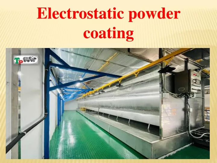 electrostatic powder coating