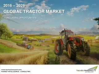 2016 2026 global tractor market