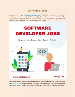 software it jobs