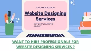 WANT TO HIRE WEBSITE DESIGNING SERVICES?