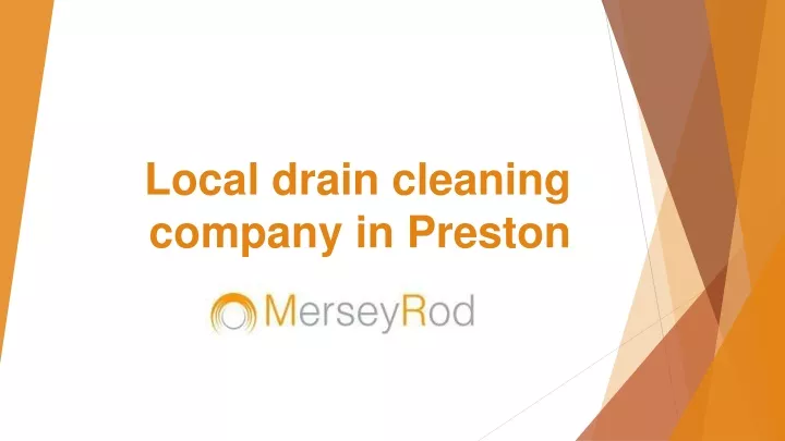 local drain cleaning company in preston