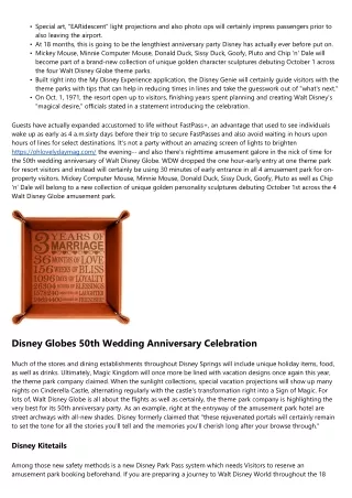New Disney World 50th Wedding Anniversary Banners Installed In The Magic Kingdom
