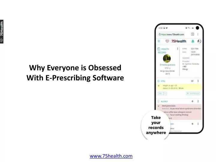 why everyone is obsessed with e prescribing