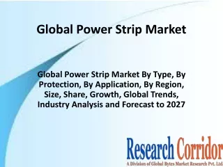 global power strip market