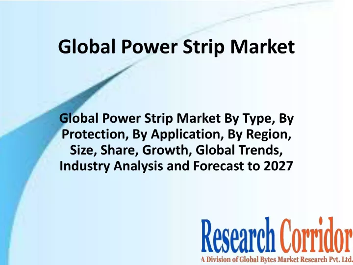 global power strip market