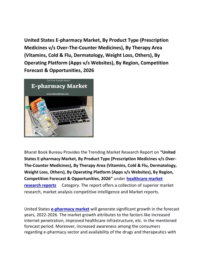 united states e pharmacy market by product type