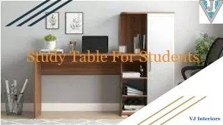 Study Table For Students