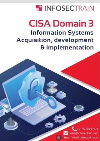 cisa domain 3 information systems acquisition