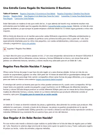 una estrella como regalo de nacimiento o bautismo