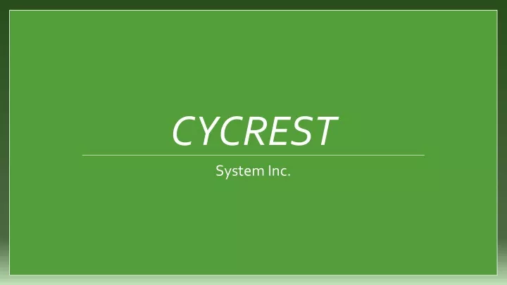 cycrest