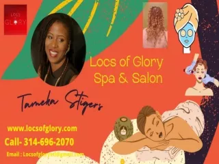 loc styles services in st Louis at Locs of Glory