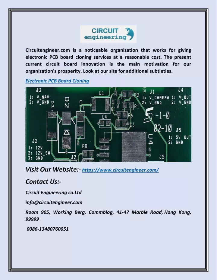 circuitengineer com is a noticeable organization