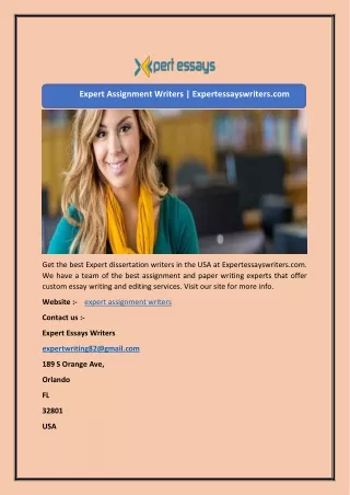 expert assignment writers expertessayswriters com