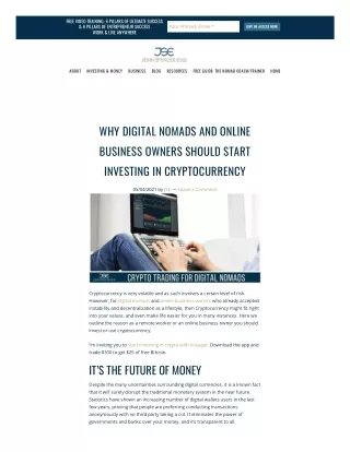 John Spencer Ellis || Digital Nomad Business Ideas