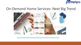 On-Demand Home Services: Next Big Trend