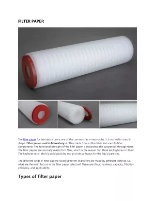 FILTER PAPER