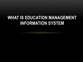what is education management information system
