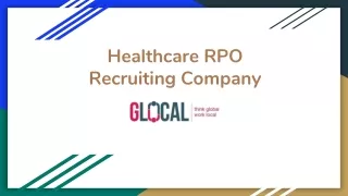 Healthcare RPO Recruiting Company - Glocal RPO
