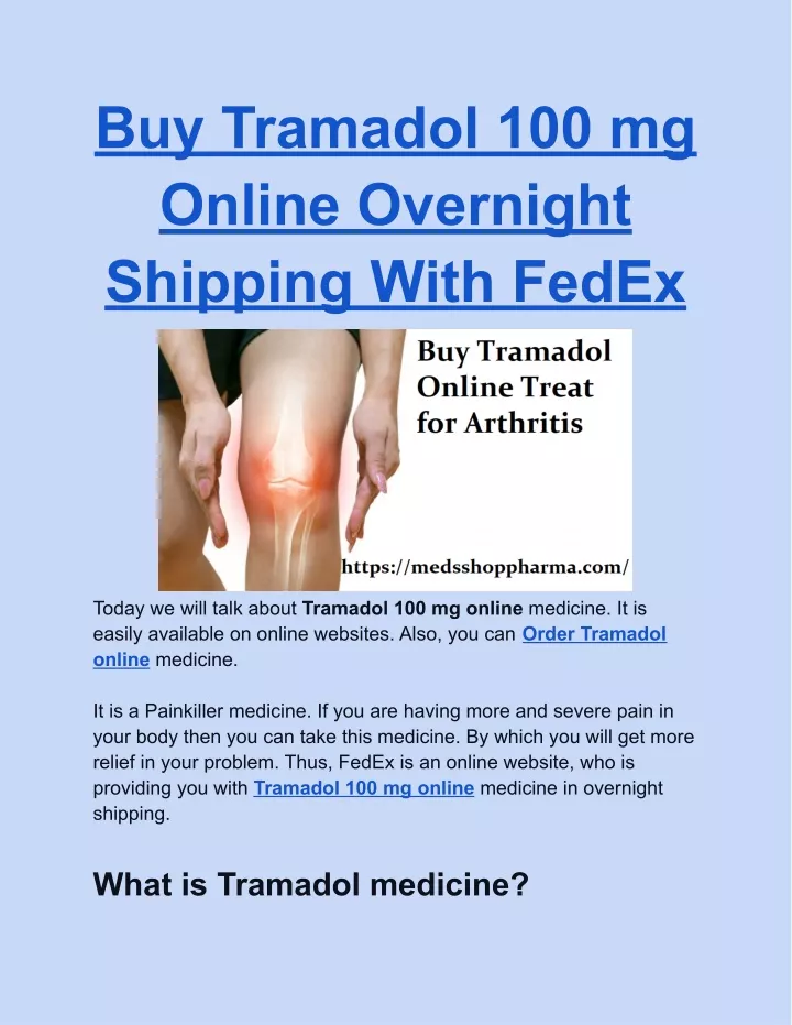 buy tramadol 100 mg online overnight shipping