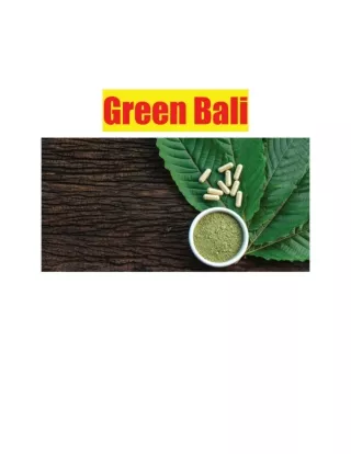 Green Bali