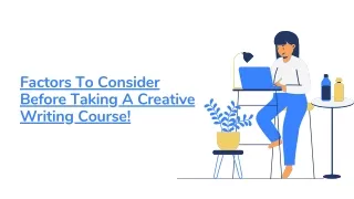 factors to consider before taking a creative