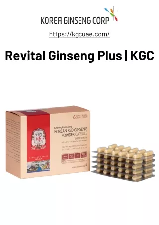 Revital Ginseng Plus