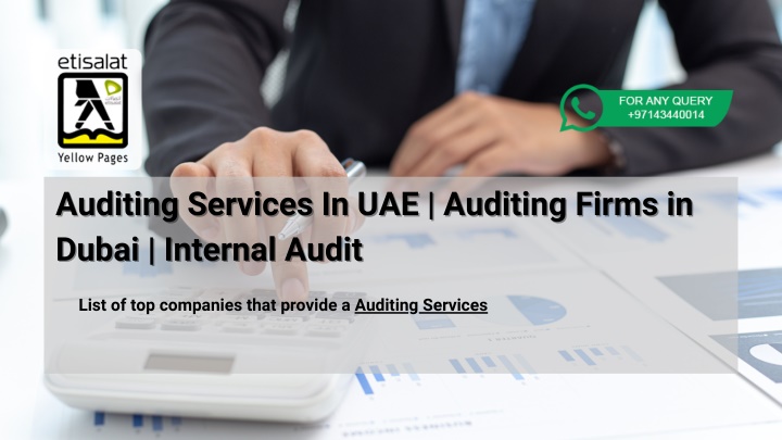 auditing services in uae auditing firms