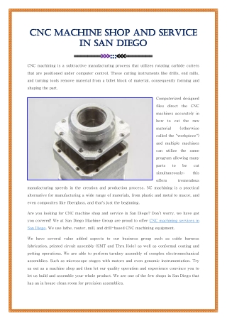 cnc machine shop cnc machine shop